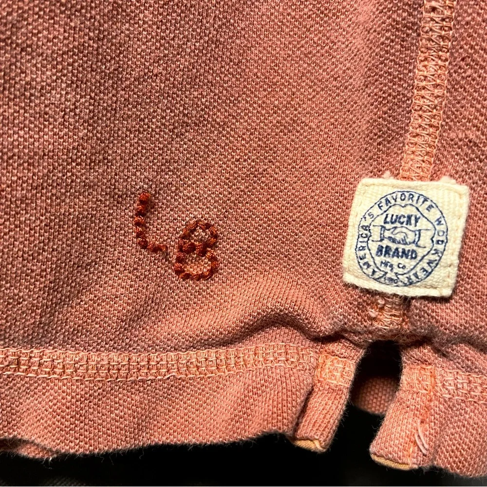 Large Lucky Brand polo style shirt - Picture 7 of 8